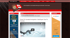 Desktop Screenshot of direct2canada.com